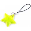 Reflexný prívesok / tiahlo hviezda - 1 ks 2 (02) žltozelená ref. reflexná Reflexný prívesok / tiahlo hviezda - 1 ks 2 (02) žltozelená ref. reflexná