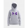 Under Armour Dievčenská mikina Rival Fleece Logo Hoodie Šedá YMD Under Armour Dievčenská mikina Rival Fleece Logo Hoodie Šedá YMD