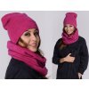 Fashionweek ZIMNÍ SET ČIAPKA A ŠÁL, PLETENÝ TUNEL ZIZI20/K6 Farba: Amarant, Veľkosť: Universal Fashionweek ZIMNÍ SET ČIAPKA A ŠÁL, PLETENÝ TUNEL ZIZI20/K6 Farba: Amarant, Veľkosť: Universal