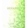 Hexanote: Hex paper (or honeycomb paper), This large hexagons measure .5 Hexanote: Hex paper (or honeycomb paper), This large hexagons measure .5