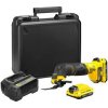 Stanley SFMCE500D2K FatMax V20 18V Aku multifunkční oscilační bruska, 2 x 2.0Ah, kitbox Stanley SFMCE500D2K FatMax V20 18V Aku multifunkční oscilační bruska, 2 x 2.0Ah, kitbox