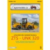Papierový model Nakladač ZTS - UNK 320 Papierový model Nakladač ZTS - UNK 320