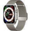 Chytré hodinky ARMODD Squarz 12 Ultimate titán, kovový + silikónový remienok (9114)