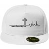 Jesus Saved My Life kríž ekg - Šiltovka s rovným šiltom a plastovou sponou - Univerzálna veľkosť ( Biela ) Jesus Saved My Life kríž ekg - Šiltovka s rovným šiltom a plastovou sponou - Univerzálna veľkosť ( Biela )