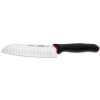 GIESSER Kuchařský nůž Santoku, 180 mm, černý | GIESSER, PrimeLine Chef GIESSER Kuchařský nůž Santoku, 180 mm, černý | GIESSER, PrimeLine Chef