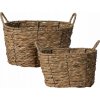 Home Styling Collection Úložné koše s držadly, oplet z mořské trávy, 2 kusy
