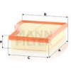 Vzduchový filter MANN-FILTER C 26 017 Vzduchový filter MANN-FILTER C 26 017