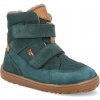 Barefoot zimné topánky Froddo - UP Winter Tex Petroleum zelené Barefoot zimné topánky Froddo - UP Winter Tex Petroleum zelené