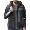 Cipo & Baxx pánska bunda CJ275 BLACK čierna