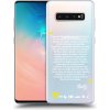 Picasee silikónový prehľadný obal pre Samsung Galaxy S10 Plus G975 - Kazma - BUĎTE TROCHU YESMANI Picasee silikónový prehľadný obal pre Samsung Galaxy S10 Plus G975 - Kazma - BUĎTE TROCHU YESMANI