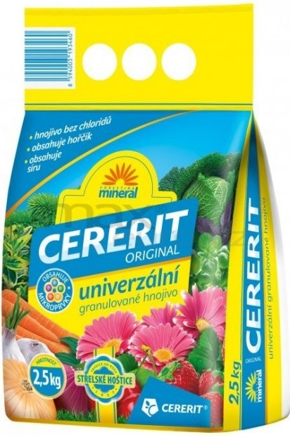 Hnojivo CERERIT MINERAL univerzální granulované 2,5kg