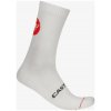 CASTELLI Cyklistické ponožky klasické - ENTRATA 18 - biela L-XL CASTELLI Cyklistické ponožky klasické - ENTRATA 18 - biela L-XL