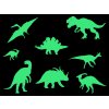Nalepte.cz Svietiaci dinosauri nálepky na stenu arch 20 x 20 cm Nalepte.cz Svietiaci dinosauri nálepky na stenu arch 20 x 20 cm