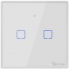 Sonoff WiFi + RF 433 T2 EU TX dotykový spínač svetla (2-kanálový) Sonoff WiFi + RF 433 T2 EU TX dotykový spínač svetla (2-kanálový)