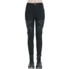 Devil Fashion nohavice gotický Punk Twill