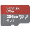 Pamäťová karta SanDisk 256 GB SDXC A1 C10 U1 120 MB/s adaptérom Pamäťová karta SanDisk 256 GB SDXC A1 C10 U1 120 MB/s adaptérom