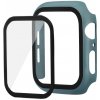 ENKAY Obal s tvrdeným sklom pre Apple Watch 6 / SE / 5 / 4 40mm zelený 18554