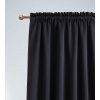 Zatemňujúci záves na riasiacu pásku čiernej farby 140 x 280 cm Zatemňujúci záves na riasiacu pásku čiernej farby 140 x 280 cm