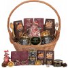 DARČEKOVÝ KOŠÍK SVIATOČNÝ ČAJOVÝ SET MEDY SUŠENÉ OVOCIE A ORECHY DARČEK NA VIANOCE DARČEKOVÝ KOŠÍK SVIATOČNÝ ČAJOVÝ SET MEDY SUŠENÉ OVOCIE A ORECHY DARČEK NA VIANOCE