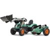 FALK Šliapací traktor SUPER LOADER 1054AM s nakladačom a prívesom - zelený FALK Šliapací traktor SUPER LOADER 1054AM s nakladačom a prívesom - zelený