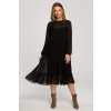 Dámske šaty Stylove Midi čierna M Stylove 5903887686655 Dámske šaty Stylove Midi čierna M Stylove 5903887686655
