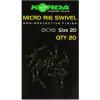 KORDA Micro Rig Swivel mikroobratlík KORDA Micro Rig Swivel mikroobratlík