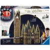 Ravensburger 3D puzzle Harry Potter: Rokfortský hrad - Astronomická veža 540 ks svítící Ravensburger 3D puzzle Harry Potter: Rokfortský hrad - Astronomická veža 540 ks svítící