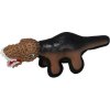 Hračka textil Saura dinosaurus hnedý Flamingo Hračka textil Saura dinosaurus hnedý Flamingo