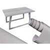 KIK KX10372 Fólia metalická kartáčovaná sivá 1,52x30 m KIK KX10372 Fólia metalická kartáčovaná sivá 1,52x30 m