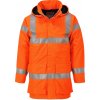 PORTWEST HI-VIS BIZFLAME S774 / Nehorľavá reflexná bunda do dažďa, antistatická - HV oranžová 4XL PORTWEST HI-VIS BIZFLAME S774 / Nehorľavá reflexná bunda do dažďa, antistatická - HV oranžová 4XL