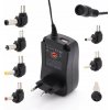 UNIVERZÁLNY NAPÁJACÍ ADAPTÉR 3V 4.5V 5V 6V 7.5V 9V 12V Nastaviteľný s Koncovkami UNIVERZÁLNY NAPÁJACÍ ADAPTÉR 3V 4.5V 5V 6V 7.5V 9V 12V Nastaviteľný s Koncovkami