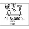 MTS Koncový tlmič výfuku 01.64060 MTS Koncový tlmič výfuku 01.64060