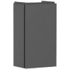 Hansgrohe Xilesa E - Umývadlová skrinka, 62x34x24 cm, 1 dvierka, pánty vľavo, matná sivá 54243760 Hansgrohe Xilesa E - Umývadlová skrinka, 62x34x24 cm, 1 dvierka, pánty vľavo, matná sivá 54243760