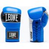 Boxerské rukavice LEONE 1947 Shock Pro blue/black/white Boxerské rukavice LEONE 1947 Shock Pro blue/black/white