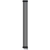 Irsap Tesi 2 ohrievač do miestnosti 180x18 cm podłączenie dolné čierna IRS-TES-2180-04-K1 Irsap Tesi 2 ohrievač do miestnosti 180x18 cm podłączenie dolné čierna IRS-TES-2180-04-K1