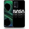 Picasee silikónový čierny obal pre Realme 8 5G - NASA Triple Picasee silikónový čierny obal pre Realme 8 5G - NASA Triple