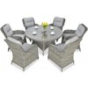Focus Garden Focus Barcelona 6+1 záhradná jedálenská súprava, grey 002701 Focus Garden Focus Barcelona 6+1 záhradná jedálenská súprava, grey 002701