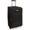 AVANCEA Textilný cestovný kufor GP4732 2W čierny L 75x48x31 cm AVANCEA Textilný cestovný kufor GP4732 2W čierny L 75x48x31 cm
