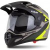 Přilba Tour 2.0 X-tra, CASSIDA (písková matná/žlutá fluo/zelená/černá, plexi s přípravou pro Pinlock, vel. S) Přilba Tour 2.0 X-tra, CASSIDA (písková matná/žlutá fluo/zelená/černá, plexi s přípravou pro Pinlock, vel. S)