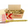 Klimas Wkret-Met TX 8x140mm - 1 Kartón (8x50 ks) - Skrutky / Vruty do dreva so zapustenou hlavou, WKCS Klimas Wkret-Met TX 8x140mm - 1 Kartón (8x50 ks) - Skrutky / Vruty do dreva so zapustenou hlavou, WKCS
