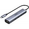 Ugreen USB HUB 1x RJ-45 + 3x USB-A 3.0 (UGR1202GRY) Ugreen USB HUB 1x RJ-45 + 3x USB-A 3.0 (UGR1202GRY)