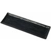MIJ Servírovací tanier CONTOUR 33 x 10,5 cm čierna keramika