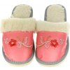 Dámske ružové zateplené papuče KATALINA Dámske ružové zateplené papuče KATALINA