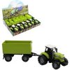 MADe Traktor s vlečkou, so svetlom a zvukom, voľné kolesá, 23,5 x 6 x 6 cm MADe Traktor s vlečkou, so svetlom a zvukom, voľné kolesá, 23,5 x 6 x 6 cm