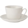 Villeroy & Boch Kávová šálka 0,20 l s podšálkou Twist White Villeroy & Boch Kávová šálka 0,20 l s podšálkou Twist White