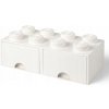 LEGO® úložný box so šuplíkmi 250x500x180mm biely LEGO® úložný box so šuplíkmi 250x500x180mm biely