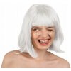 Party Deco parochňa polodlhé vlasy svetlosivá Party Deco parochňa polodlhé vlasy svetlosivá
