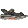 Skechers go walk arch fit 2.0 khaki oranžové sivé Skechers go walk arch fit 2.0 khaki oranžové sivé