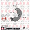 ZIMMERMANN Brzdovy bubon 430.1788.20 ZIMMERMANN Brzdovy bubon 430.1788.20