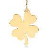 Lillian Vassago Celozlatý prívesok Štvorlístok LLV82 GP001Y